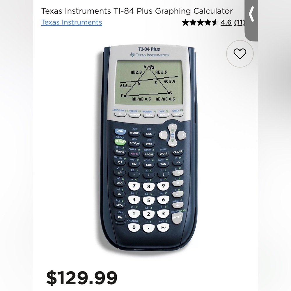 Texas Instruments TI-84 Plus - Picture 2 of 5